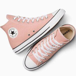Pink UNISEX converse high tops
